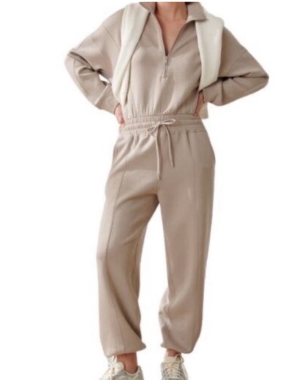 Abercrombie YPB Jumpsuit neoKNIT MAX Size Medium